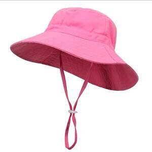New baby toddler sun hat rose 6-24 months